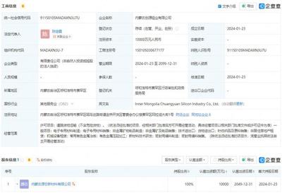 合盛硅业内蒙古布局新篇 成立物业公司，深化产业服务与区域融合